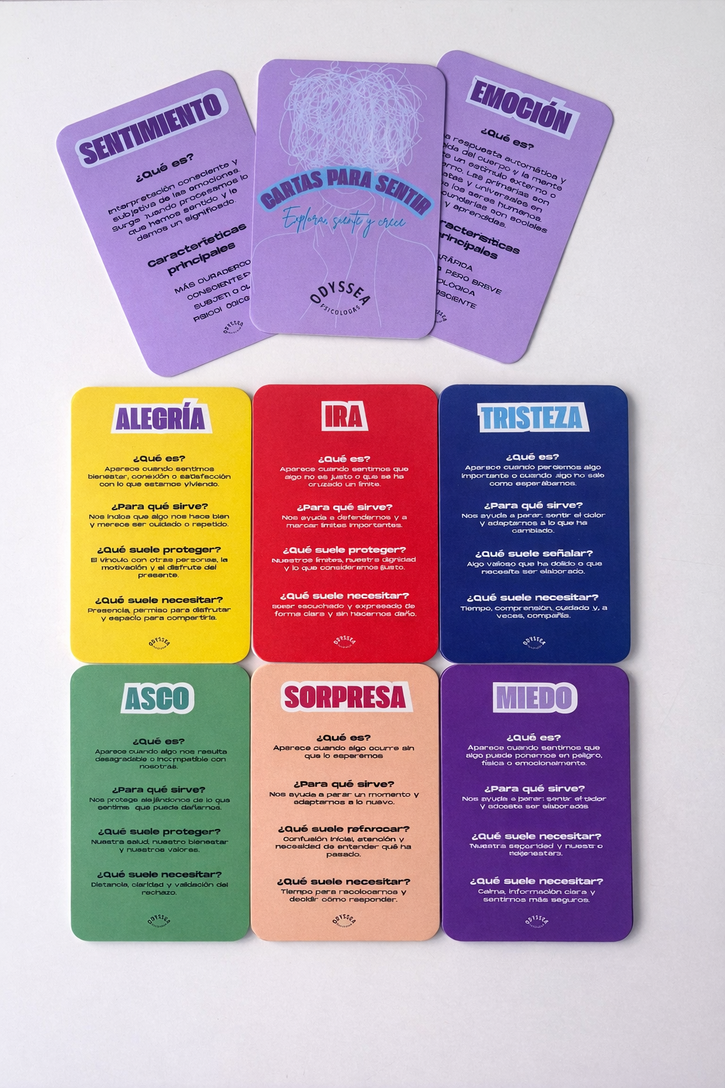 Cartas para sentir Explora, Siente y Crece - PDF Descargable
